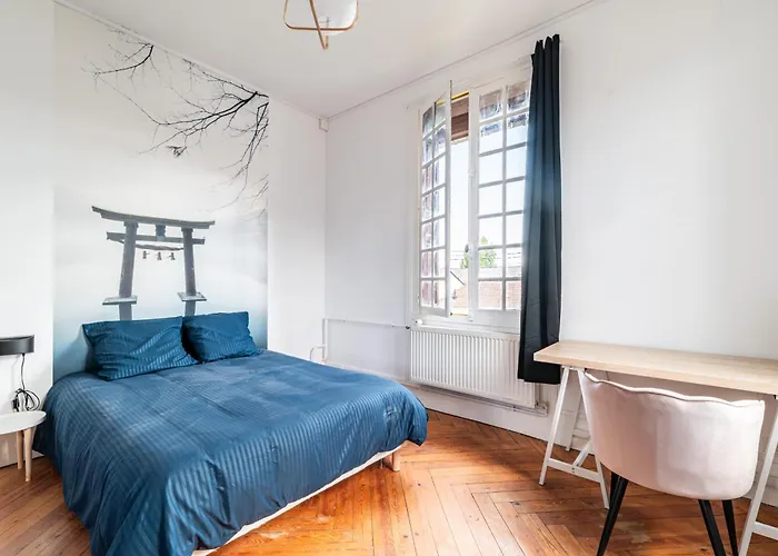 Le Manoir Des Conquérants à Rouen Avec Jacuzzi - 277 Appartement *